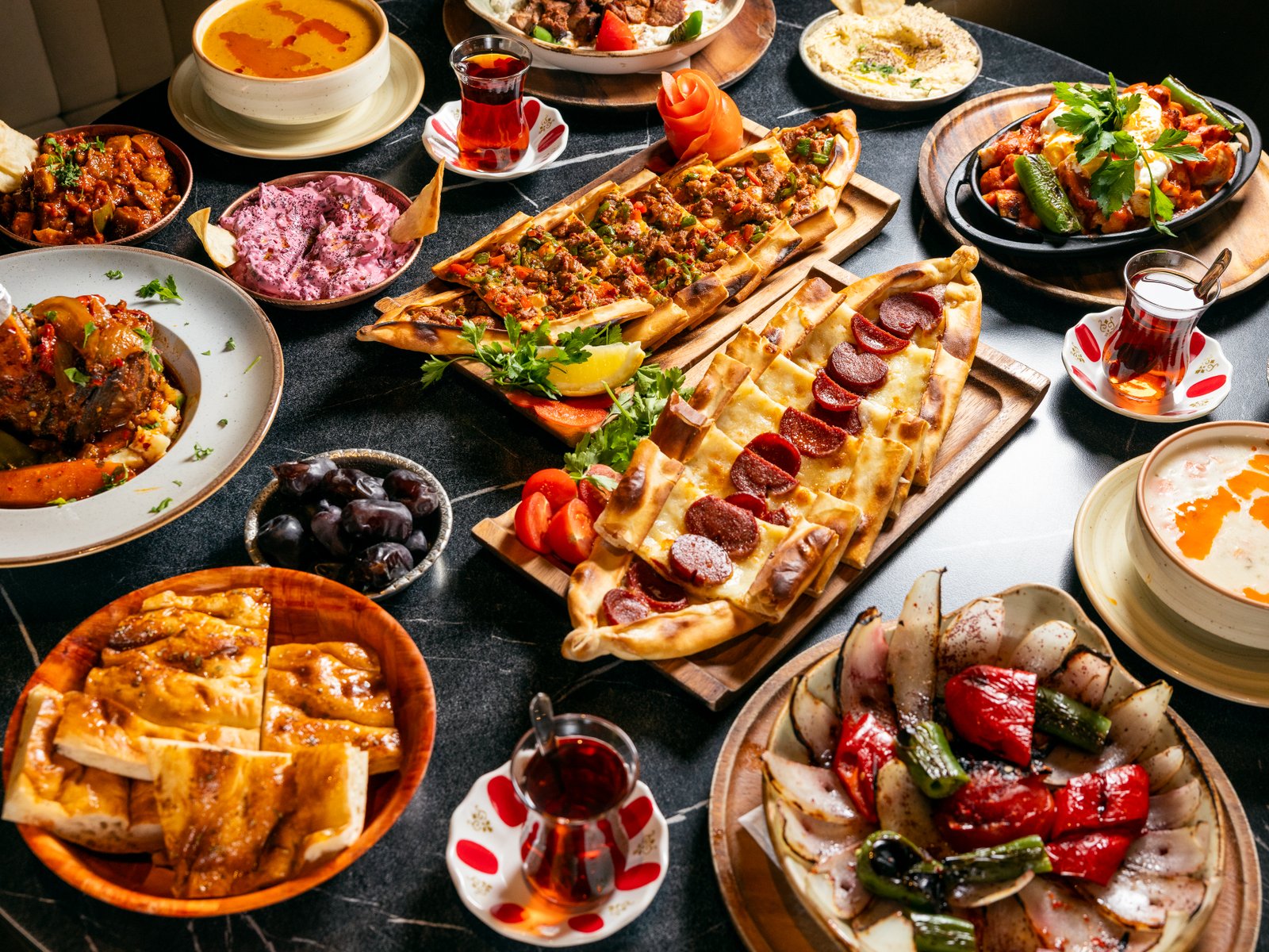 The Hala Experience - Authentic Anatolian Kitchen Spread